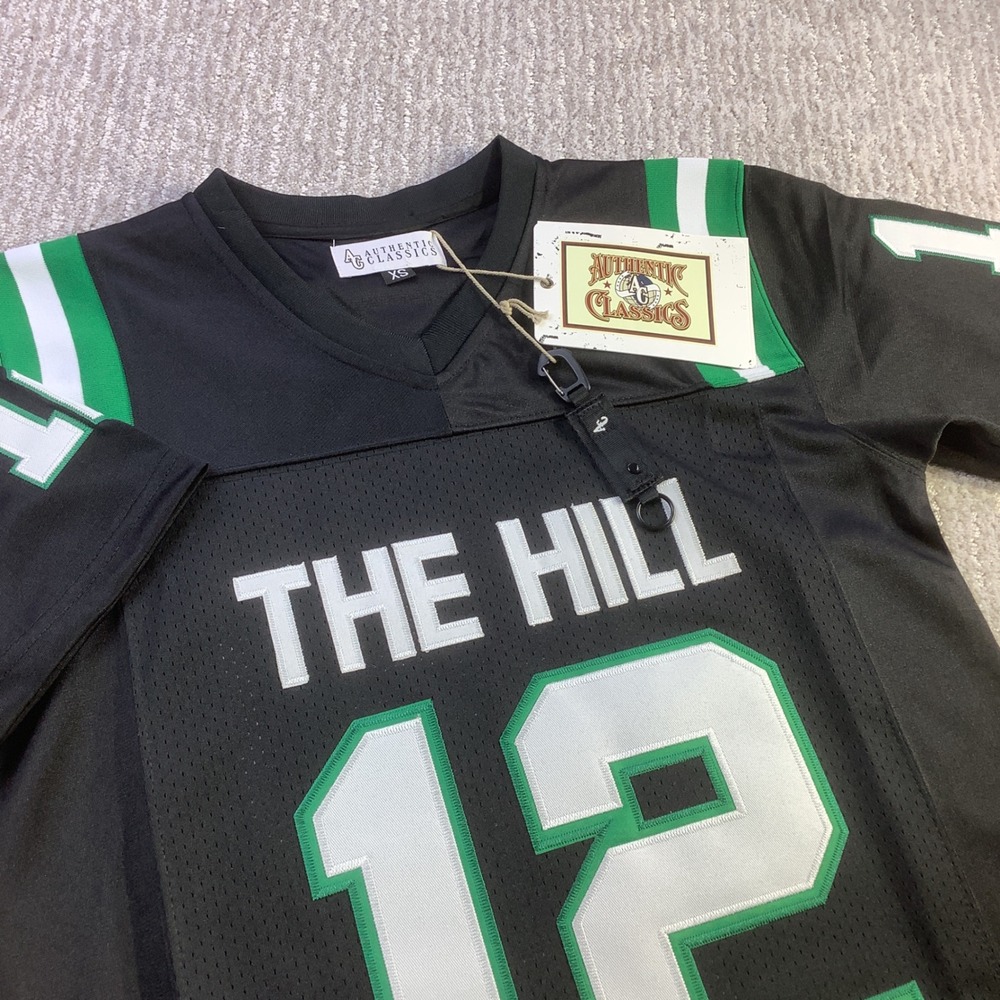 Authentic Classics Travis Hunter The Hill Football Jersey 12 Black Size XS NWT